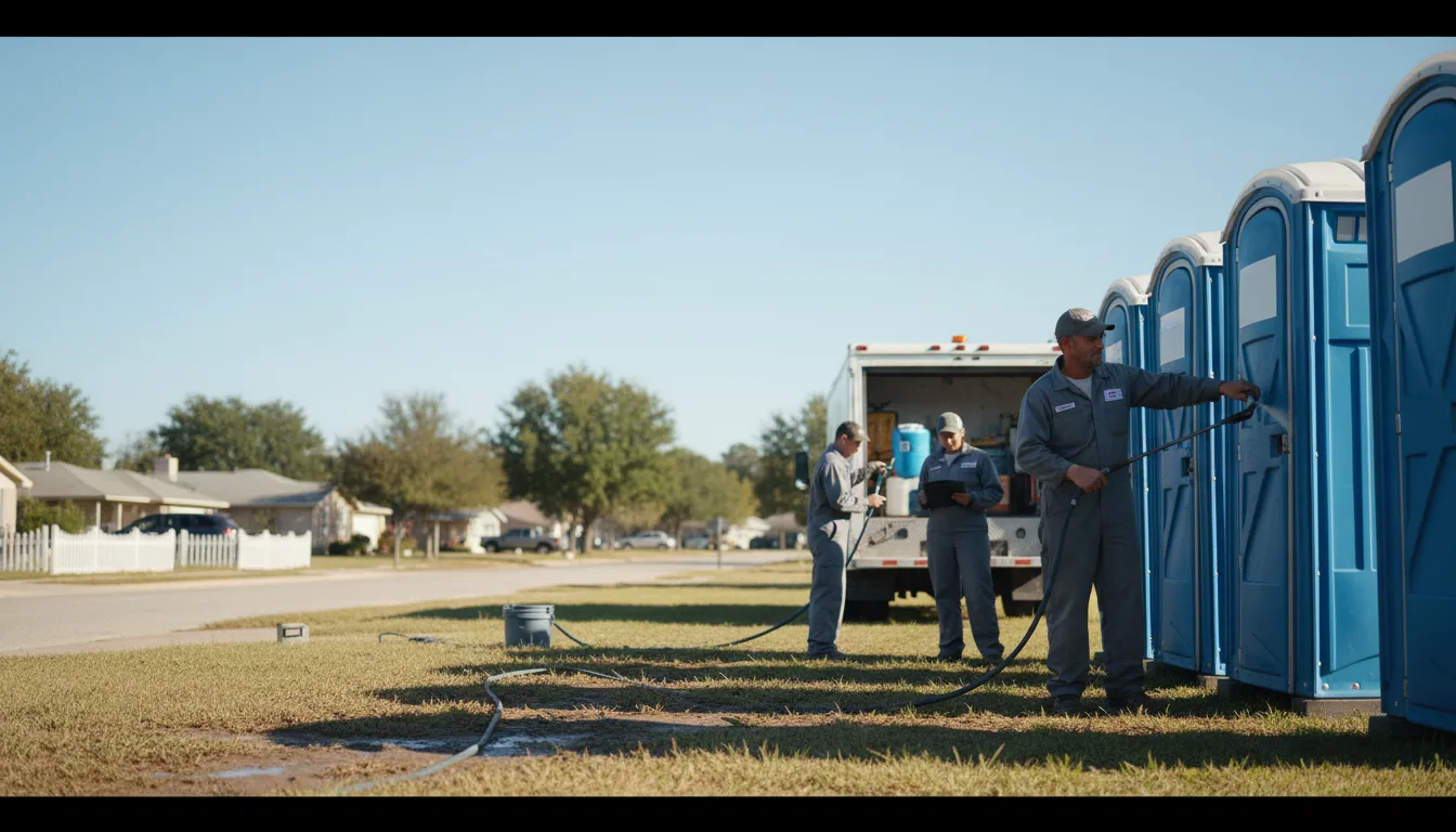 Long-Term Portable Toilet Rental in Carville, LA near me